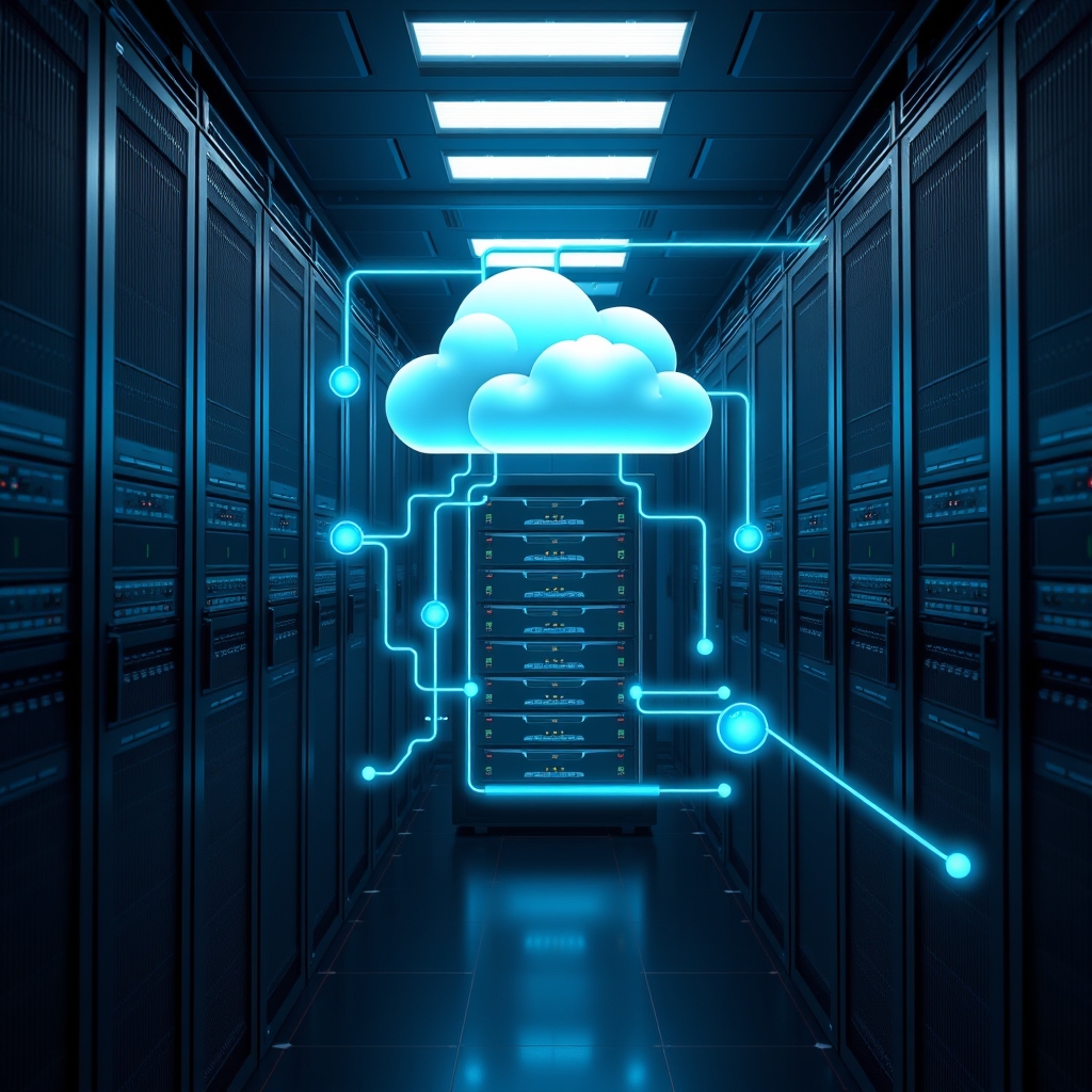 Infrastructure cloud hybride et systèmes de sauvegarde sécurisée des données.